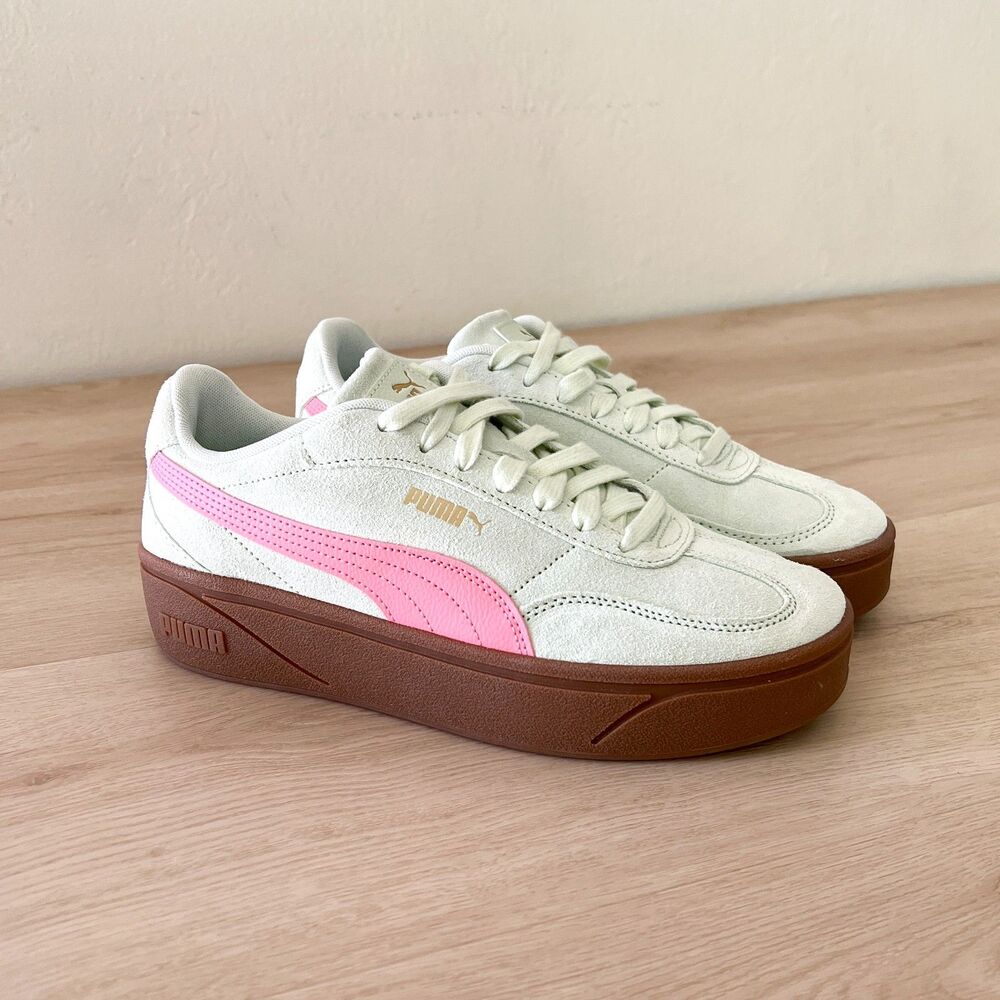 NWOT Puma Club II Era Platform Sneakers Sage Frost Pinkscape W's 11 / M's 9.5